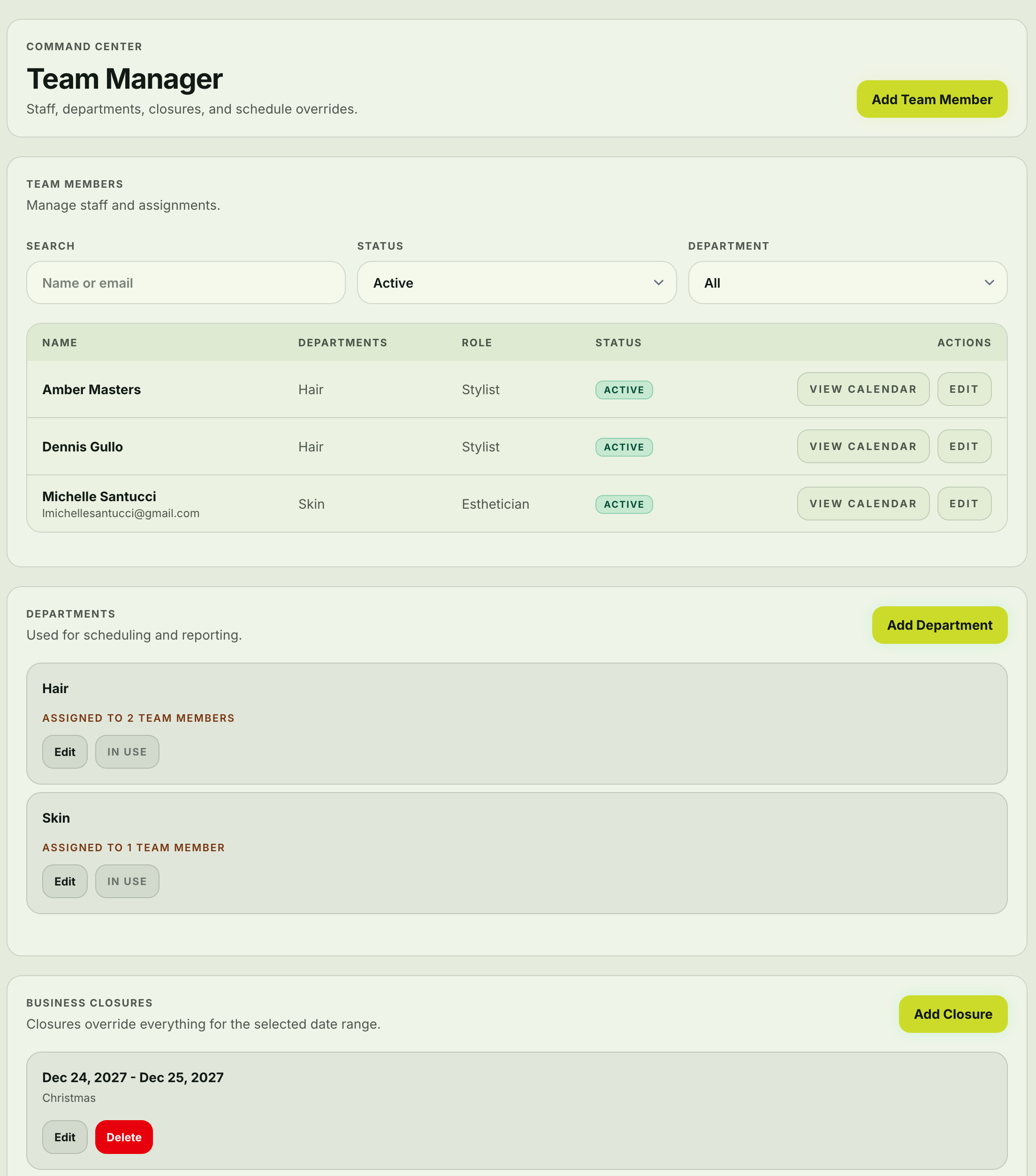 Olliv Command Center feature preview 7